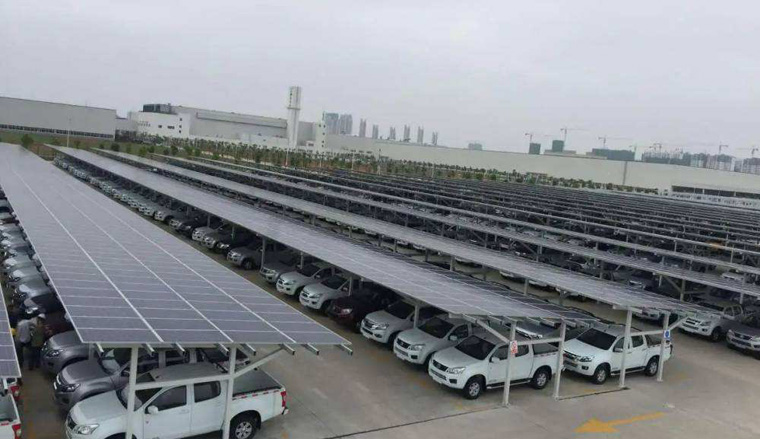 100千瓦光伏停車場(chǎng)投資多少，停車坪搭建光伏違建嗎