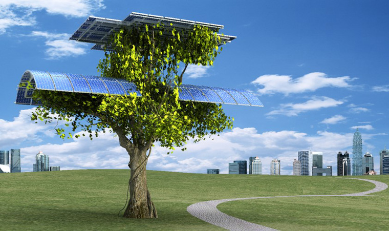 太陽能發(fā)電樹的資料，什么是太陽樹