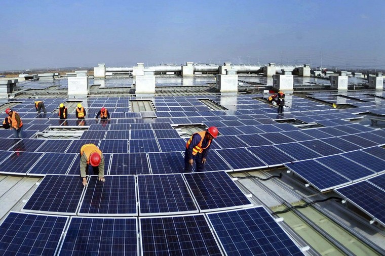 光伏陣列管樁怎么接地，100平方陣列式光伏可安裝多少千瓦